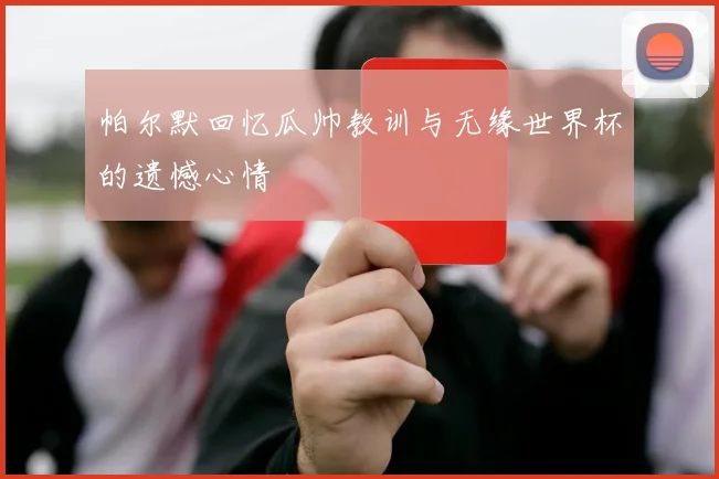 帕尔默回忆瓜帅教训与无缘世界杯的遗憾心情